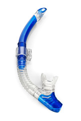 Snorkel isolated on white background.