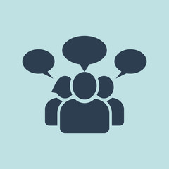 Icon of Team. EPS-10.