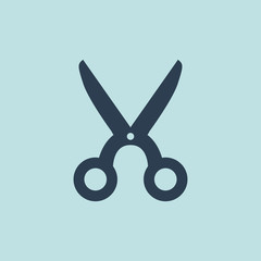 Icon of Cut Or Scissor. EPS-10.
