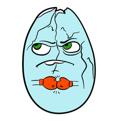 Nutritious egg ready for battle