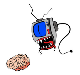 TV eat your brain
