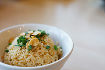 Thai garlic fried rice