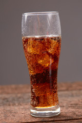 whiskey with cola with ice