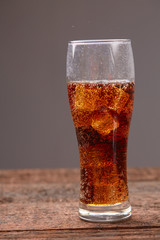whiskey with cola with ice