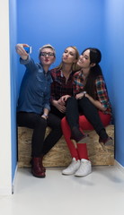Fototapeta premium group of business people in creative working space