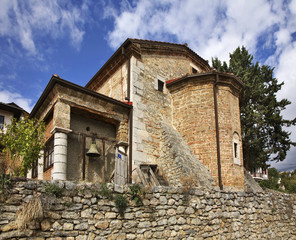 Fototapeta premium Church of St. Cosmas and Damian in Ohrid. Macedonia