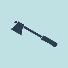 Icon of Axe. EPS-10.