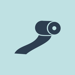 Icon of Tissue Paper Roll. EPS-10.