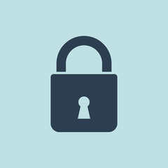 Icon of Lock. EPS-10.