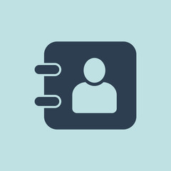 Icon of Diary. EPS-10.