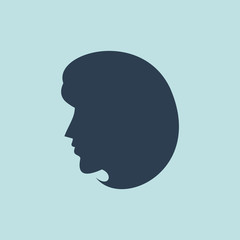 Icon of Female. EPS-10.