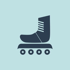 Icon of Skates. EPS-10.