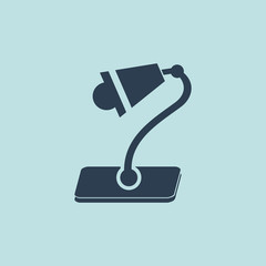 Icon of Table Lamp. EPS-10.