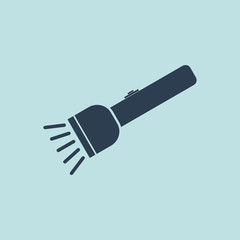 Icon of Flash Light (Torch). EPS-10.