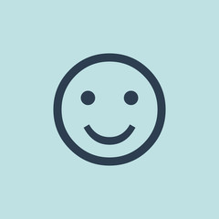 Icon of  Smiley. EPS-10.