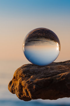 Reflection inside ball