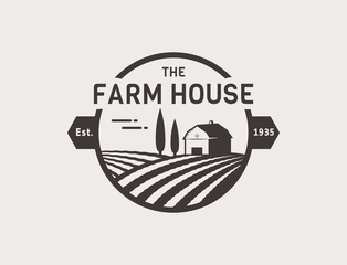 Farm House vector logo. - 102993053