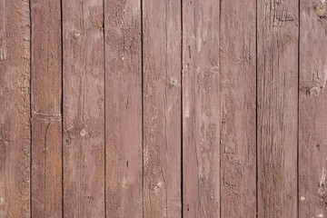Plank covering of a fence