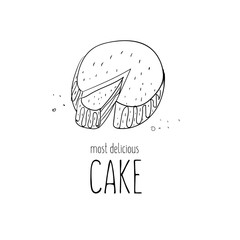 Cake sketch