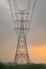  high voltage electric pole