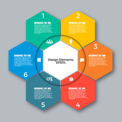 Infographic design template and business concept. EPS 10.