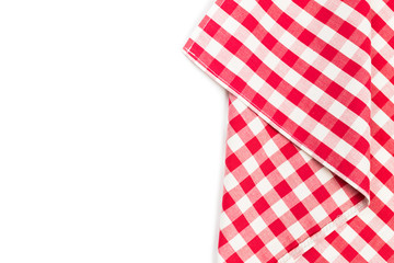checkered tablecloth