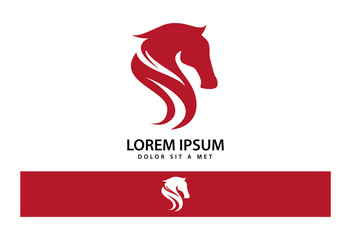 Horse Head Logo vector