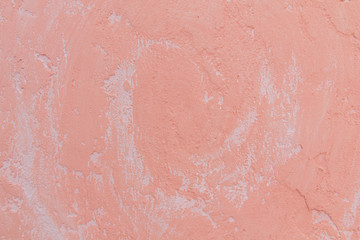 Pink plaster wall texture