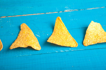 corn chips on the table