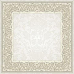 wedding card design, paisley floral pattern , India