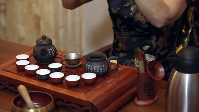 Traditional chinese tea ceremony