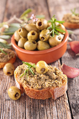 olive and tapenade