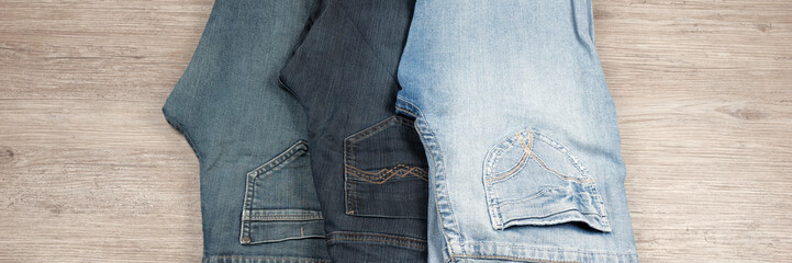 Blaue Jeans