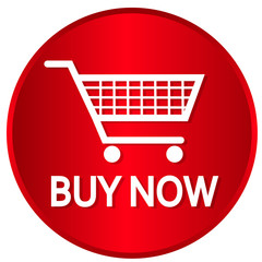 buy now shop cart vector red