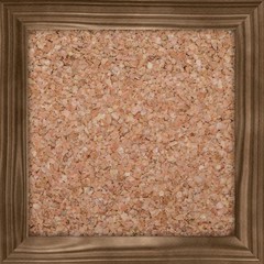 Fototapeta premium cork bulletin board in a wooden frame, isolated
