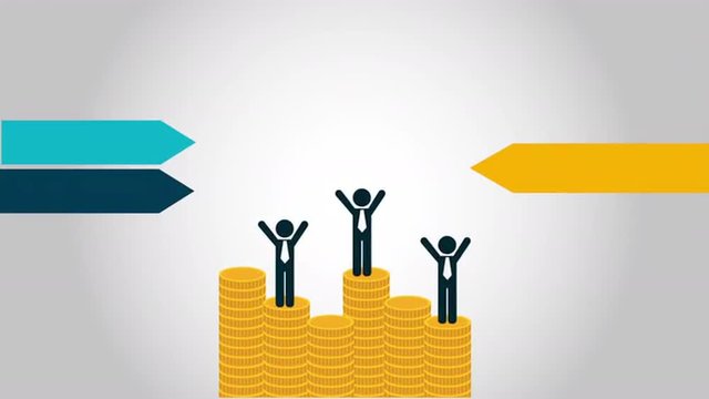 Finance icon design, Video Animation