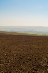 Blick nach Thale im Harz, Sachsen-Anhalt in Deutschland