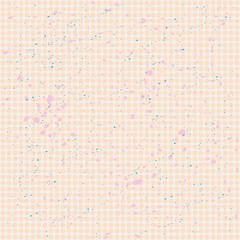 seamless dots pattern with splatters