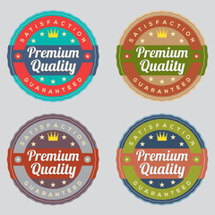 Set of Vintage Retro Labels.