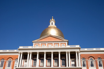 Massachusetts State Capitol House in Boston
