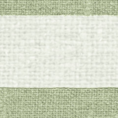 Textile weft, fabric decoration, green canvas, threaded material, swatch background