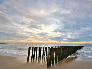 Buhnen am Nordseestrand