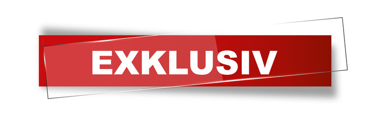 Button | Schild | Exklusiv