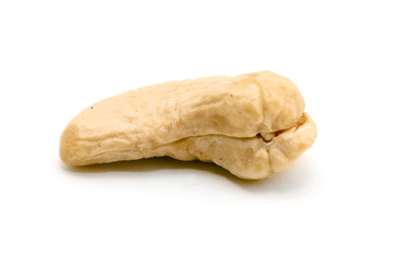 cashew nuts on white background