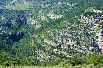Lebanon's Qadisha Valley landscape 