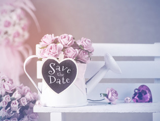 Save the date vintage style