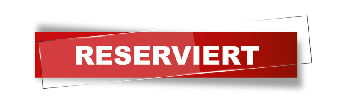 Button | Schild | Reserviert