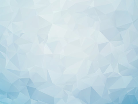 modern soft blue low poly background