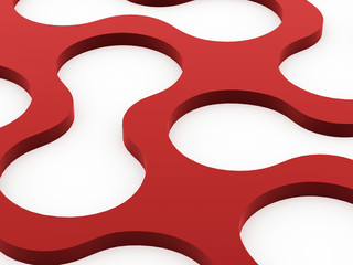 Abstract lines background rendered