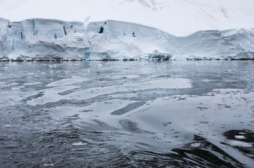 Glacier at Antarctic Peninsula